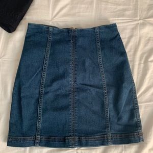 Jean skirt